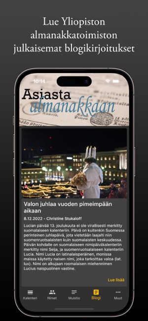 Almanakka on the App Store