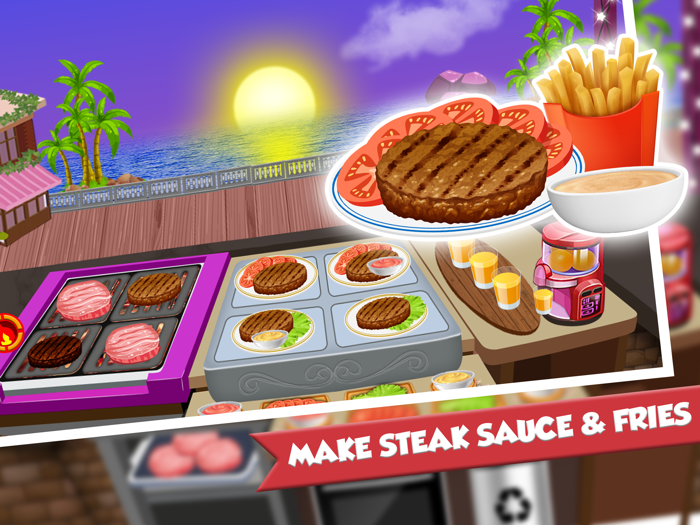 Burger Fever Chef Cooking Game