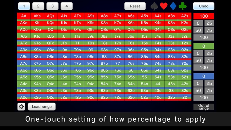 Poker Range Painter