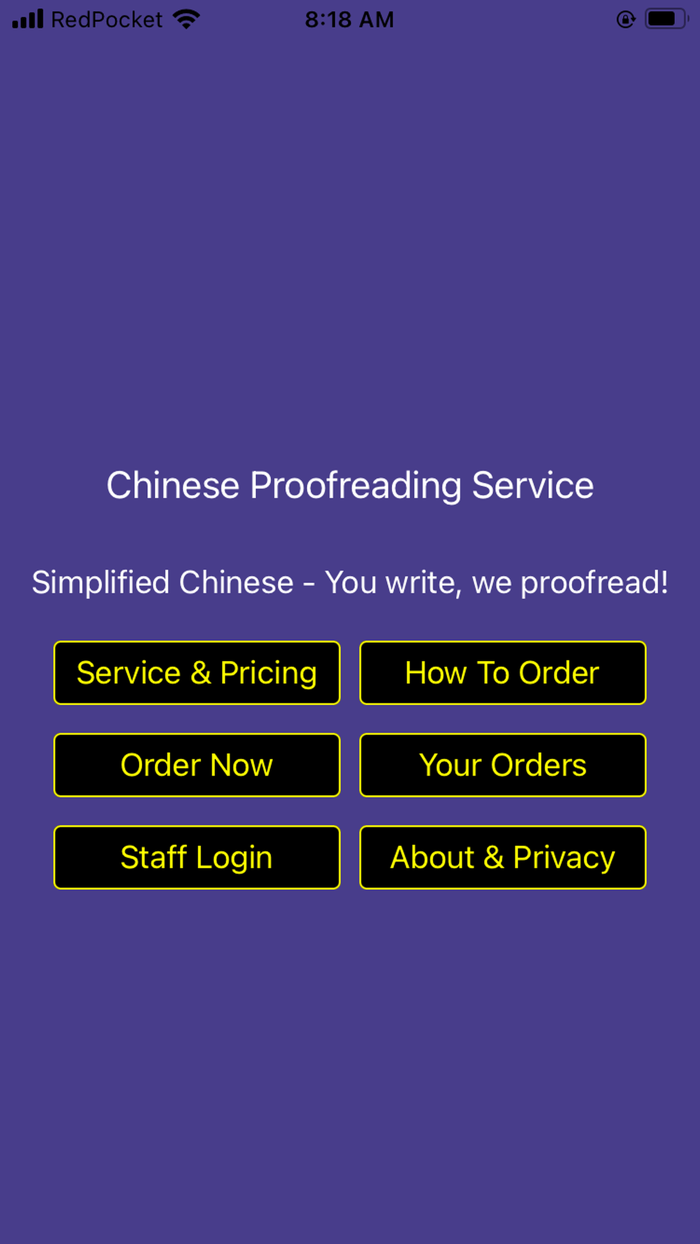 Chinese Proofreading Service