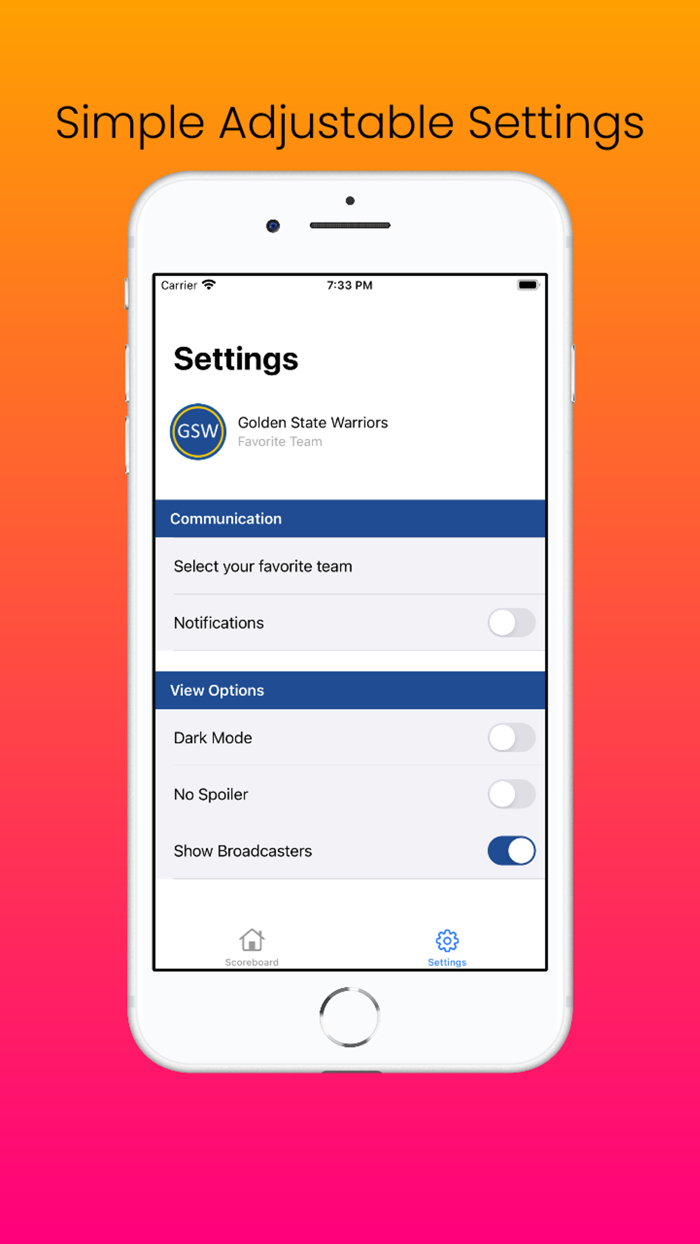Pull Up BBall NBA Scores