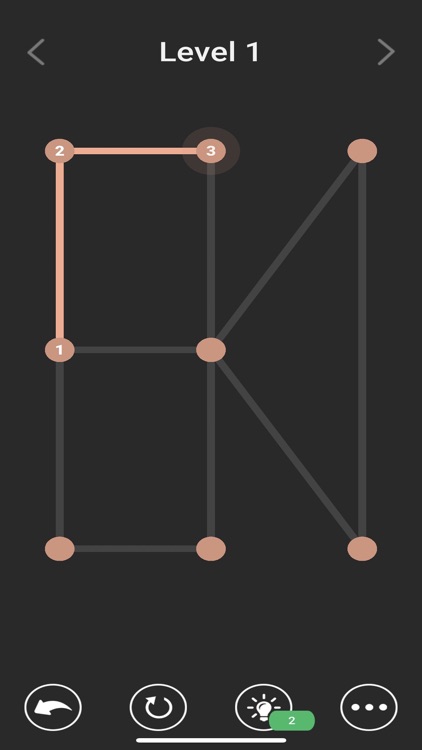 One Line Connect Dots Logic IQ