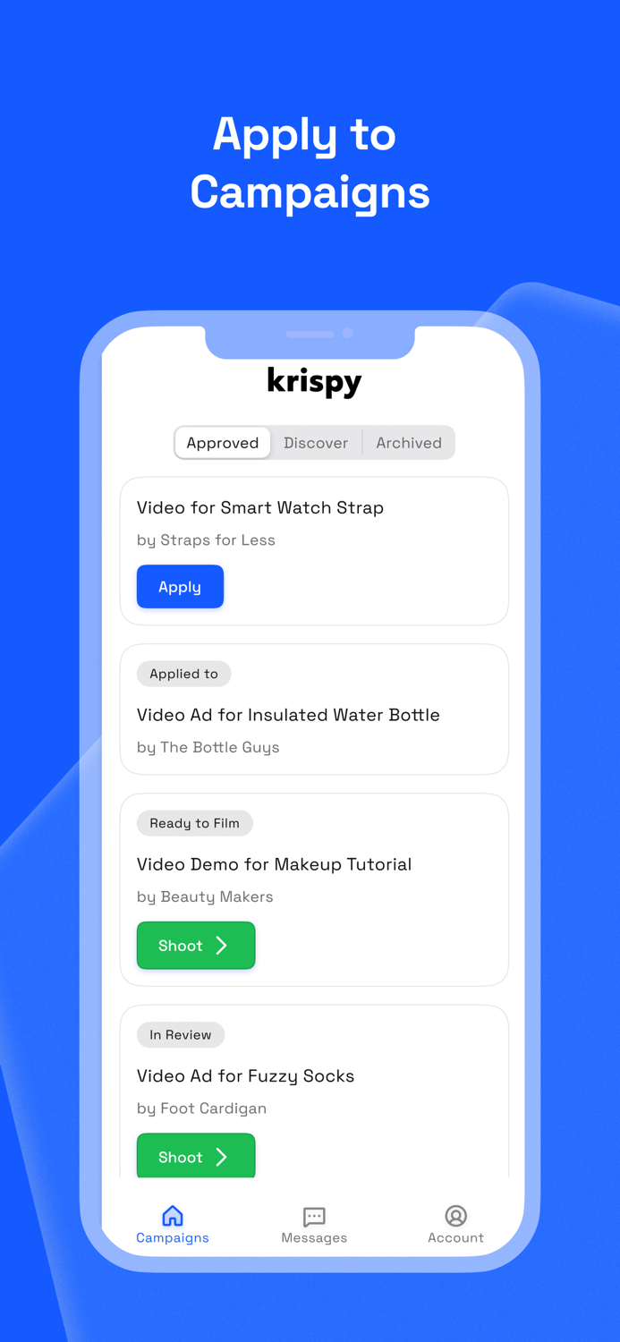 Krispy Cuts - UGC Ads Recorder