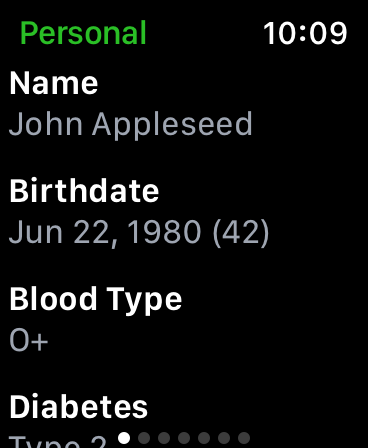 Screenshot #6 for Medical ID Records