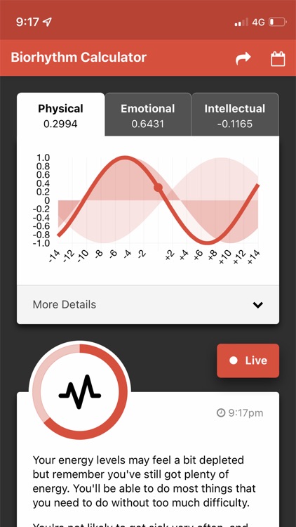 Biorhythm Calculator screenshot-5