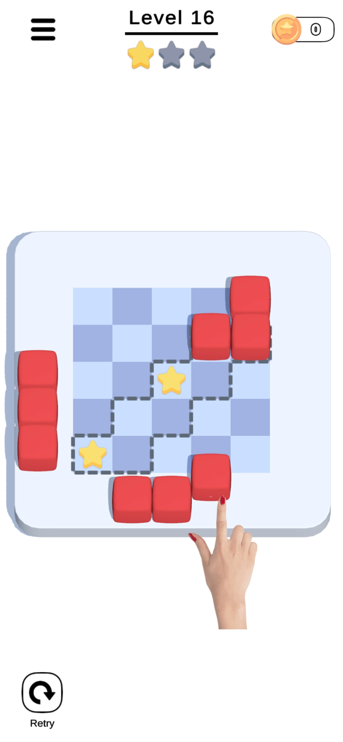 Swipe Them In Jelly Puzzle