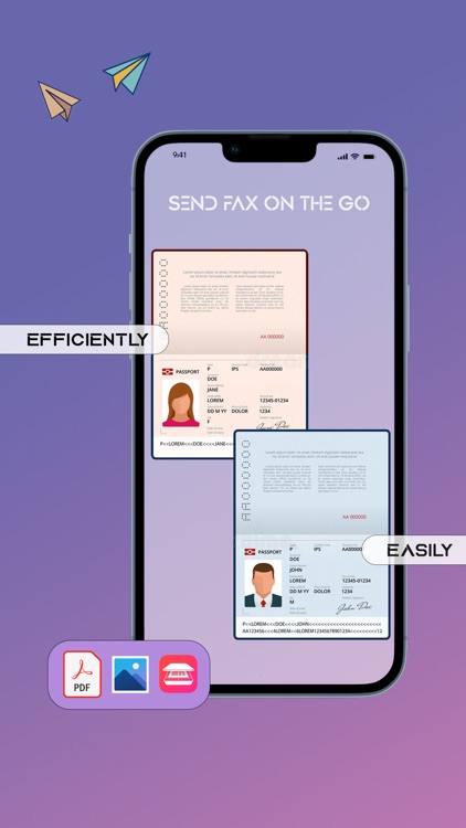 uFax - Fax for iPhone screenshot-1