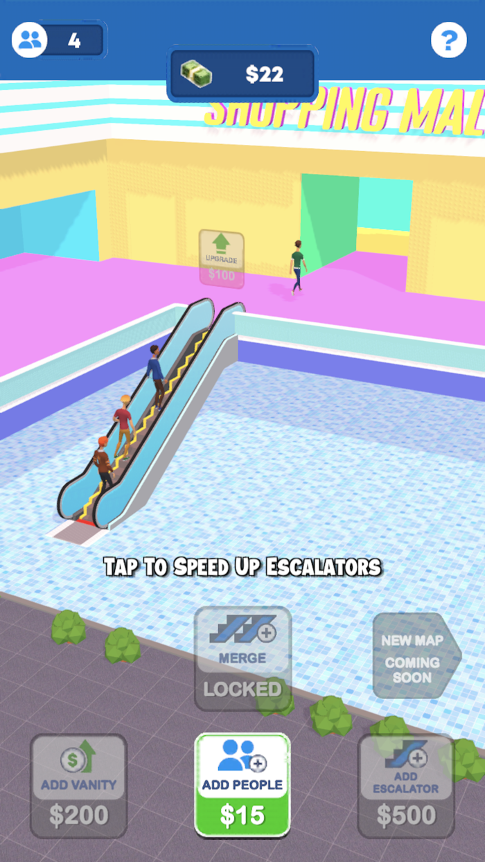 Idle Escalators