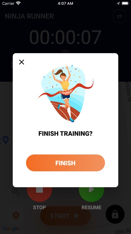 Ninja Runner - Fitness App screenshot-3
