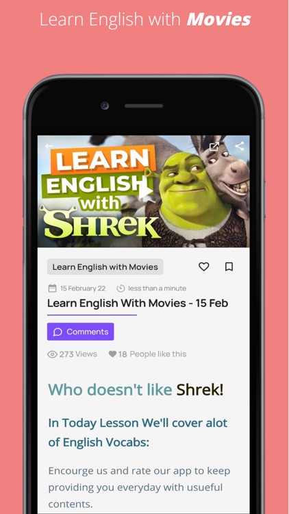 Owl: Learn English with Movies