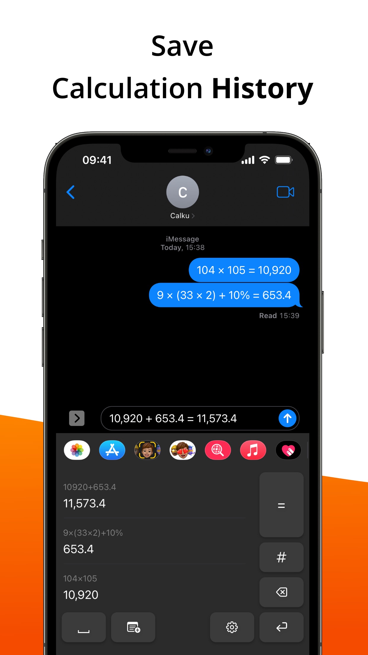 Promoções na App Store Calculator Keyboard, Orquestra minúscula, Magic
