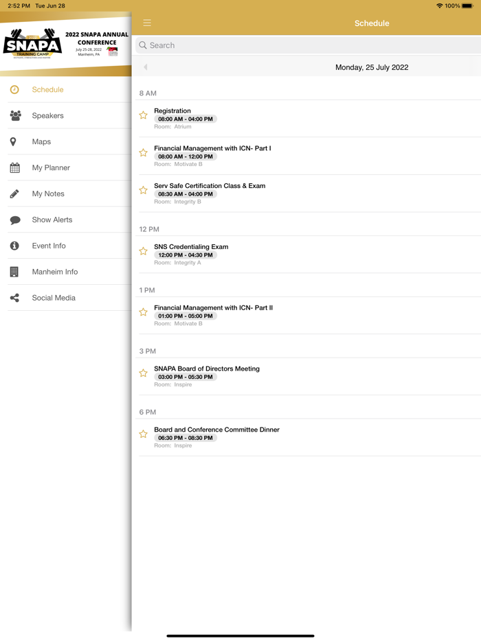 2022 SNAPA Annual Conference