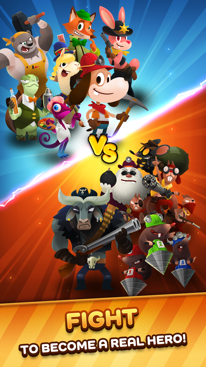 Gold Rush Heroes PvP Match 3