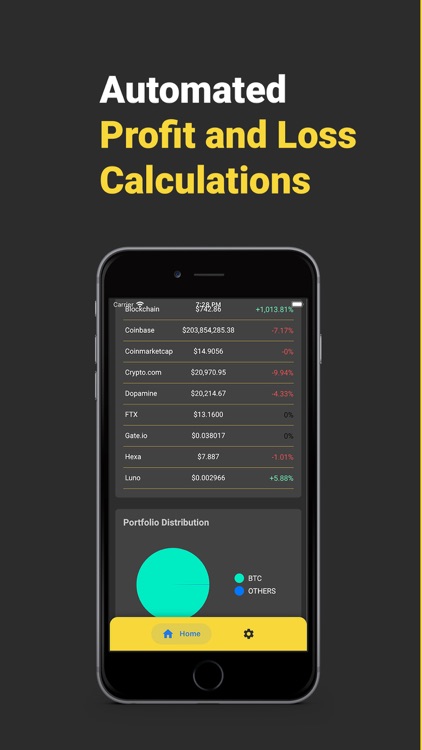 Loomo Crypto Portfolio Tracker