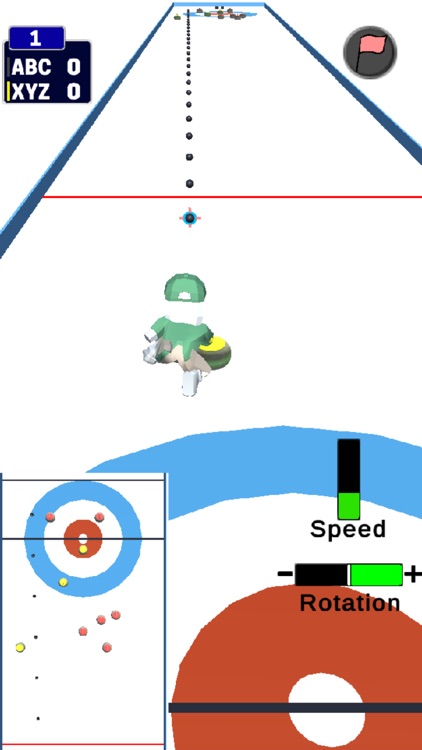 Online Curling Battle