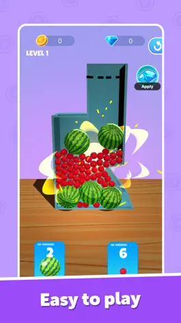 Game screenshot Fruit Squeeze-Fit it mod apk