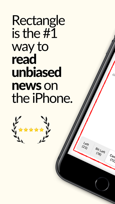 Screenshot #1 pour Unbiased News: Rectangle Daily