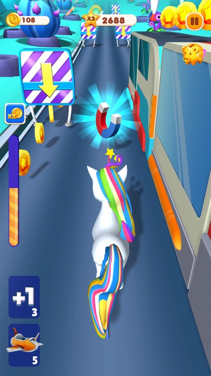 Unicorn Run pvp Running Games screenshot-4