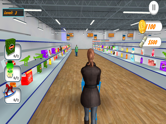 食料品ショッピングゲーム 3Dのおすすめ画像6