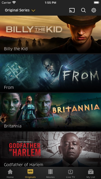 EPIX NOW: Watch TV and Movies screenshot-2