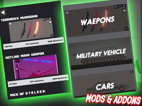 Mods Guns For Melon Playground for iPhone - Download