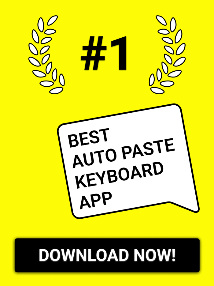 AutoSnap Keyboard - Auto Paste