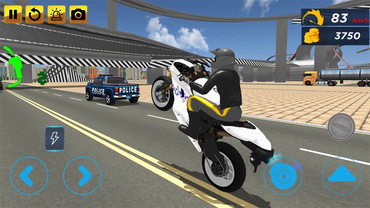 Police Bike Stunt Games screenshot-4