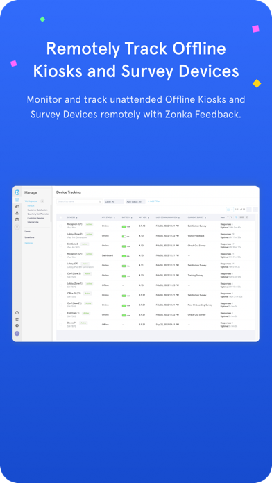 Zonka Feedback-Surveys, Kiosk