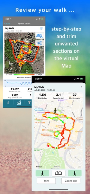 Map Out A Walk My Walk Tracker On The App Store