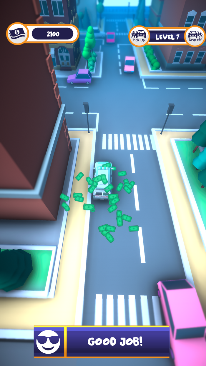 Crazy Taxi Driver Pick Me Up