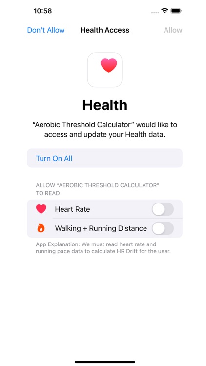 Aerobic Threshold Calculator screenshot-5