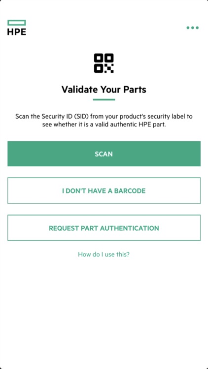 HPE Parts Validation screenshot-4