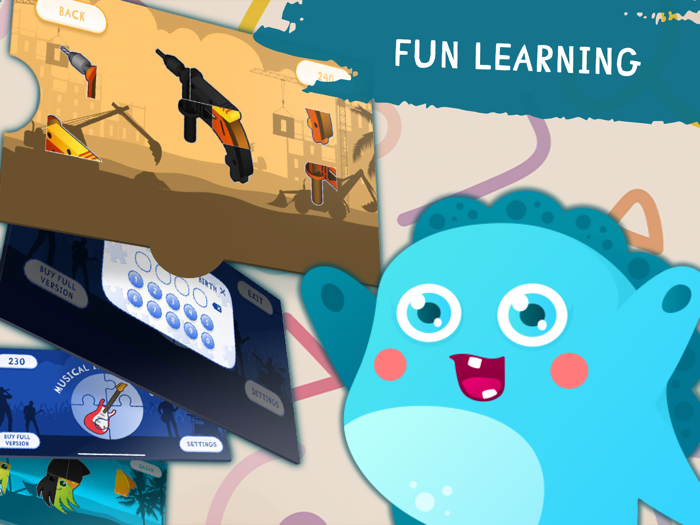 Puzzles for kids. Baby Games