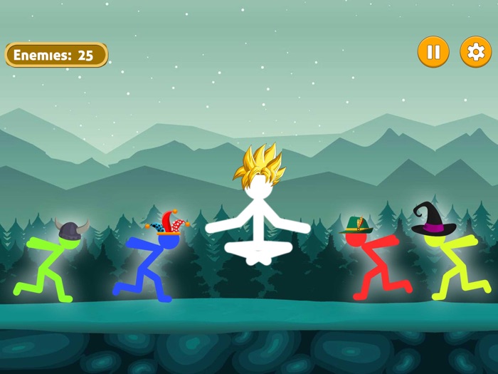 Stickman war - hero battle