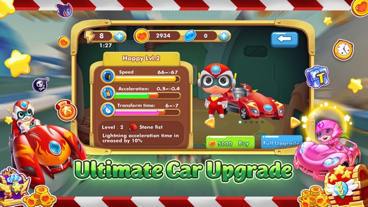 Sugar Rush Robot Kart Racing screenshot-3