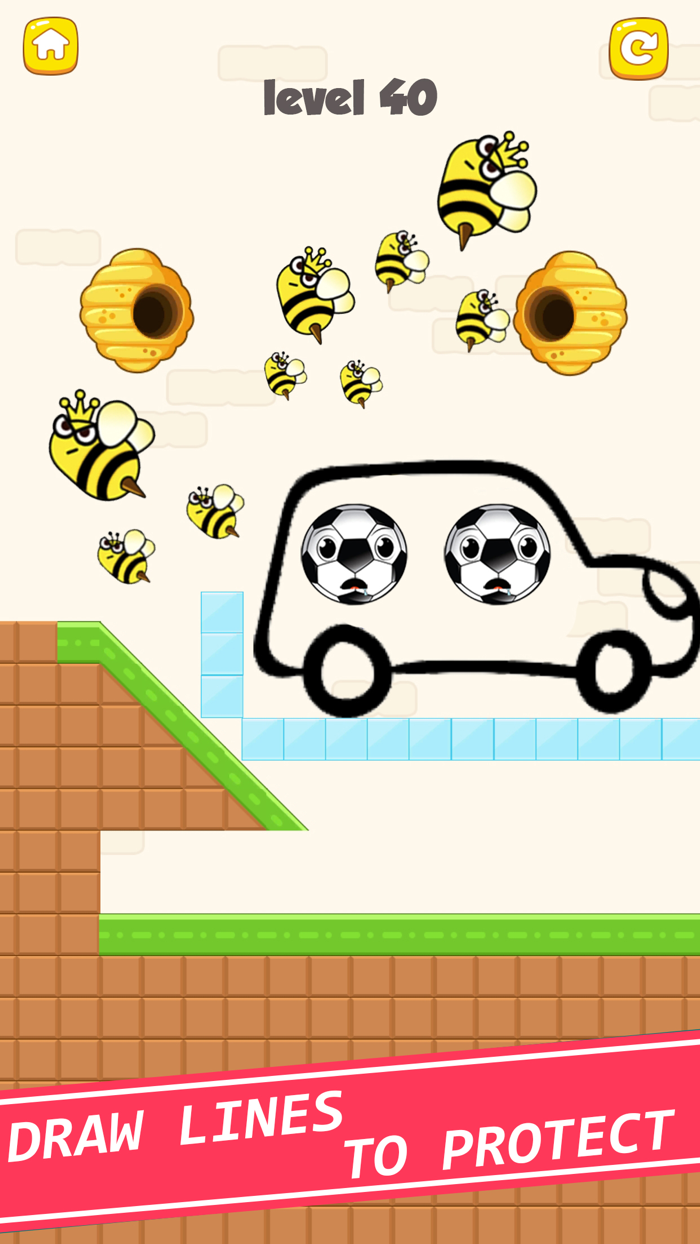 Draw To Save Soccer Star Ball