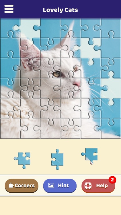 Lovely Cats Puzzle screenshot-3