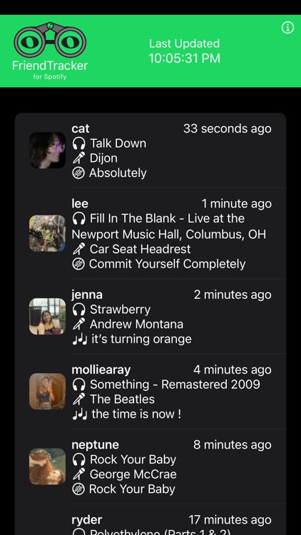 FriendTracker for Spotify