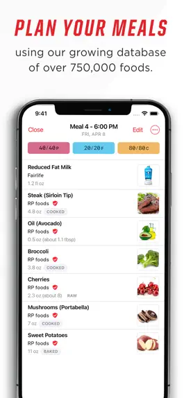 Game screenshot Macro Meal Planner Diet App RP hack