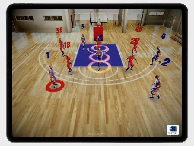 Captura 2 Basketball 3D playbook iphone