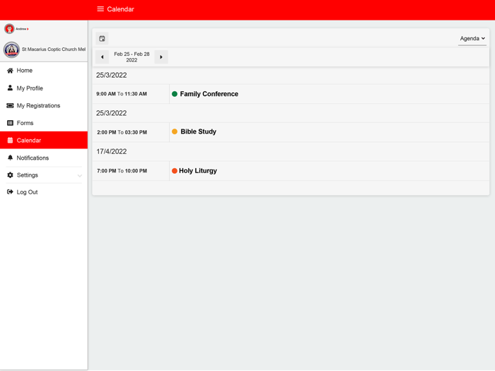 St Macarius Coptic Church Mel