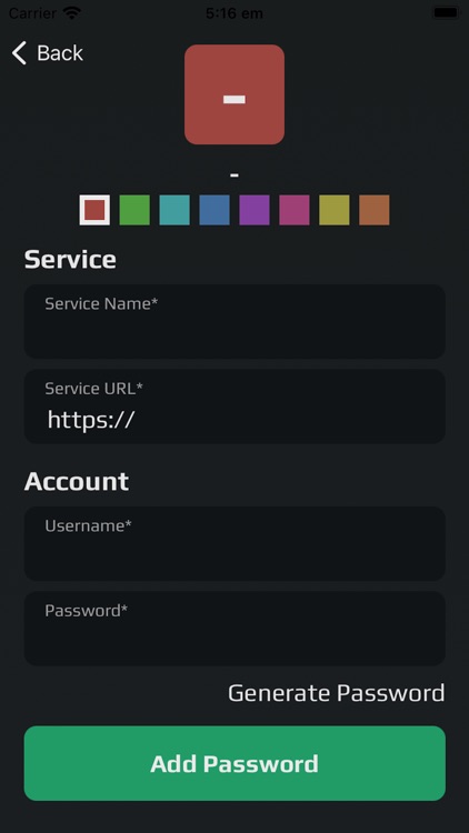 Tessera Password Manager+ screenshot-3