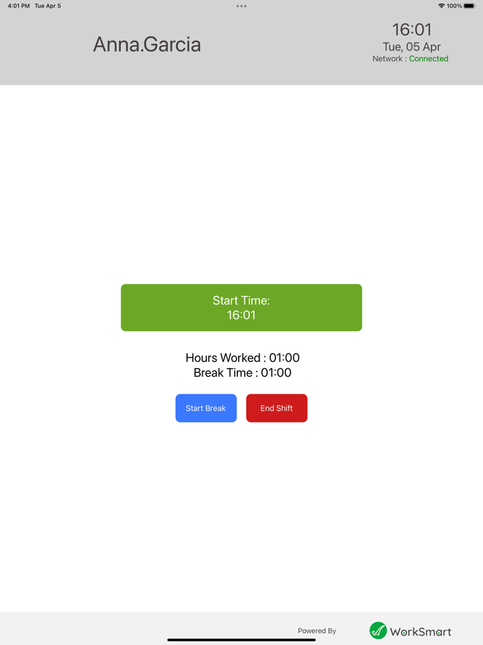 WorkDigital - Time Clock