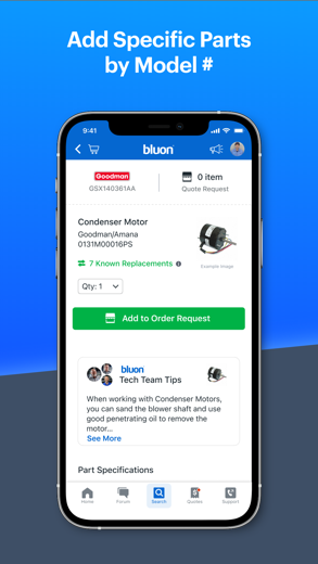 Bluon HVAC For IPhone - APP DOWNLOAD