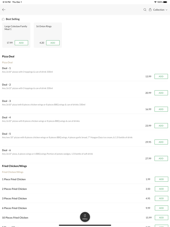 Famous Fried Chicken