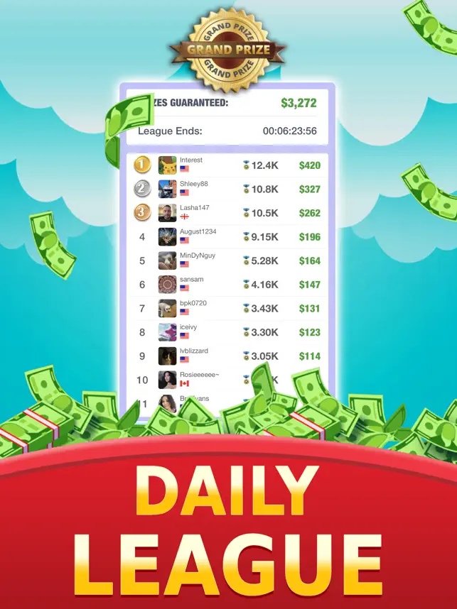 Imágen 4 2048 Puzzle: Real money Games iphone
