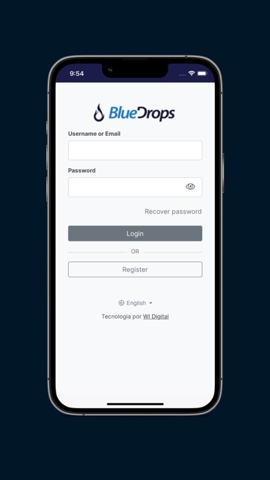 Escritório Virtual - BlueDrops Screenshot