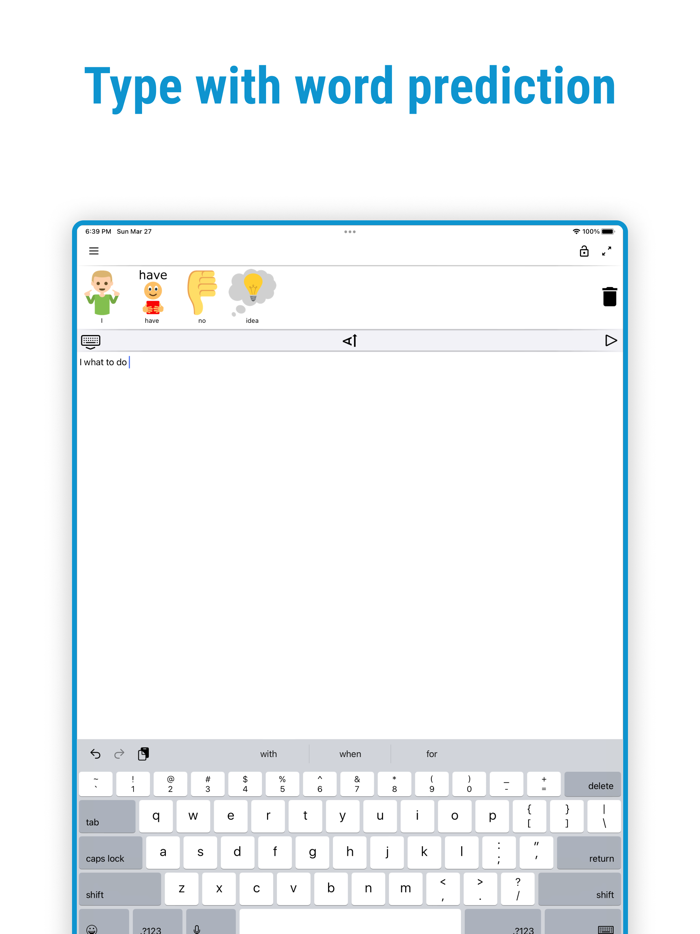 Speak My Mind - Smart AAC App