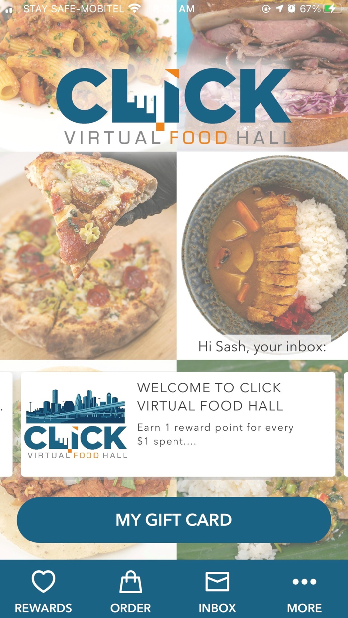 Click Virtual Food Hall