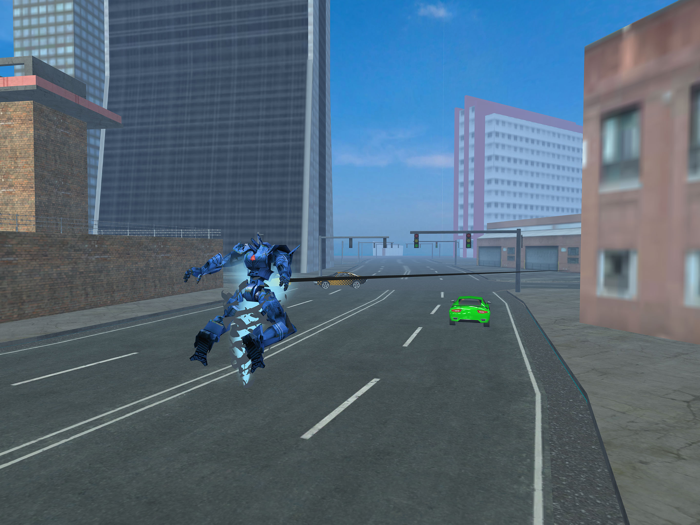 Robot Gangster Crime Hero